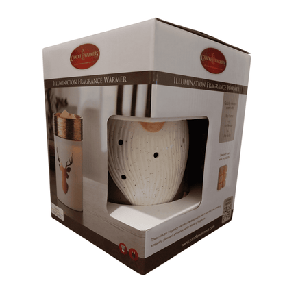 Lampe chauffe-cire parfumée électrique en céramique GNOME - CANDLE WARMERS® Déco et Senteur du Monde