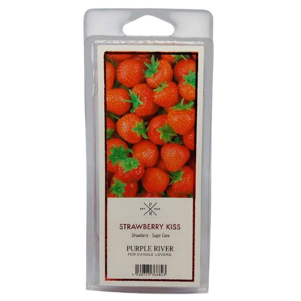 Cire parfumée de soja - Strawberry Kiss Purple River 50 g Déco et Senteur du Monde