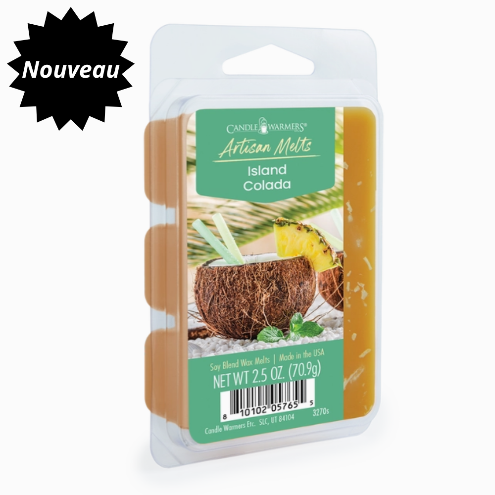 Cire parfumée artisanale ISLAND COLADA 70g CANDLE WARMERS®