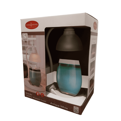Lampe électrique Blanche AURORA pour bougies parfumées CANDLE WARMERS®
