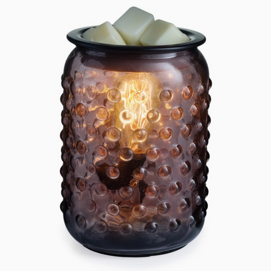 CANDLE WARMERS® - Lampe chauffe-cire parfumée électrique SMOKEY HOBNAIL Edison