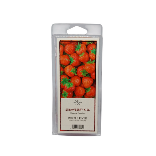 Cire parfumée de soja - Strawberry Kiss Purple River 50 g