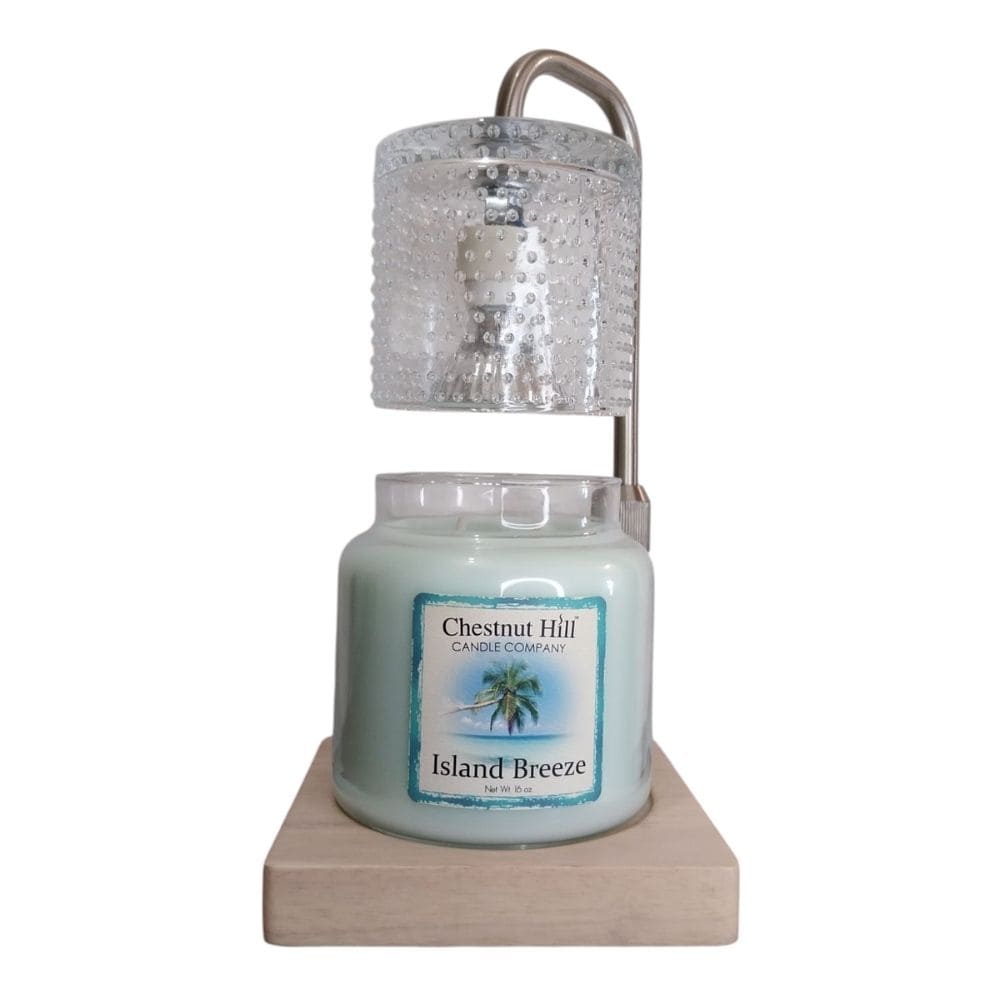 Lampe électrique pour bougies parfumées SILVER HOBNAIL 35W CANDLE WARMERS®