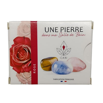 Savon Rose aux pierres naturelles – Douceur et énergie bien-être