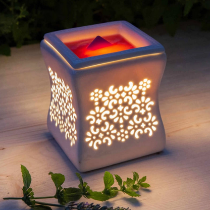 Brûle parfum électrique Nata - blanc Candle Brothers