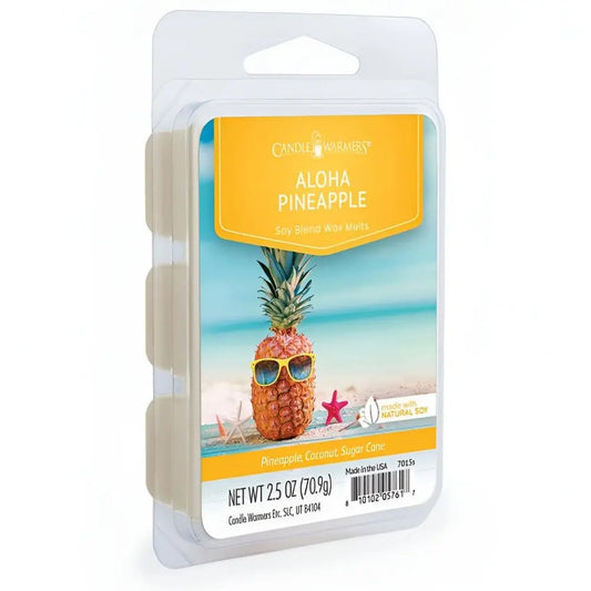 Cire parfumée ANANAS ALOHA 70g CANDLE WARMERS® Déco et Senteur du Monde