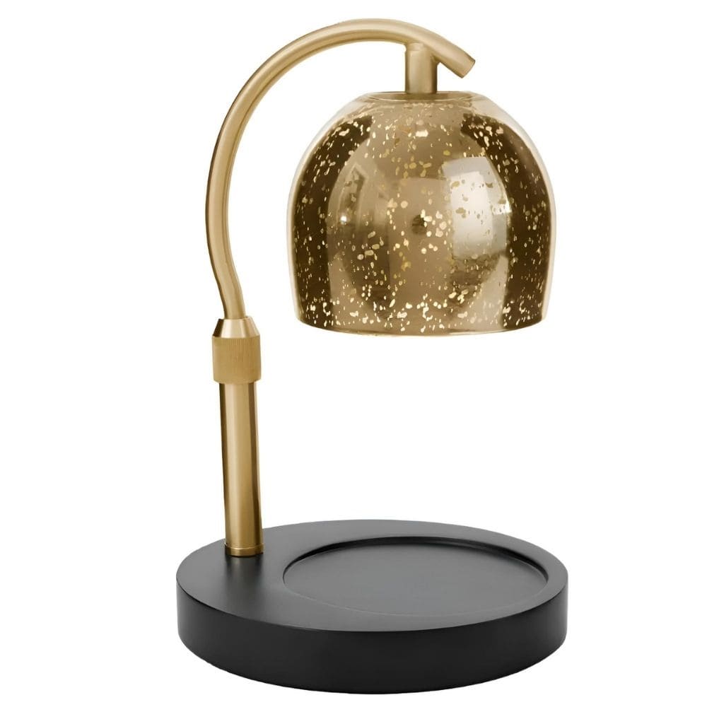 Lampe électrique pour bougies parfumées MERCURY doré 35W CANDLE WARMERS®