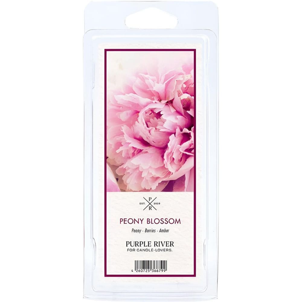 Cire parfumée de soja - Peony Blossom Purple River 50 g Déco et Senteur du Monde
