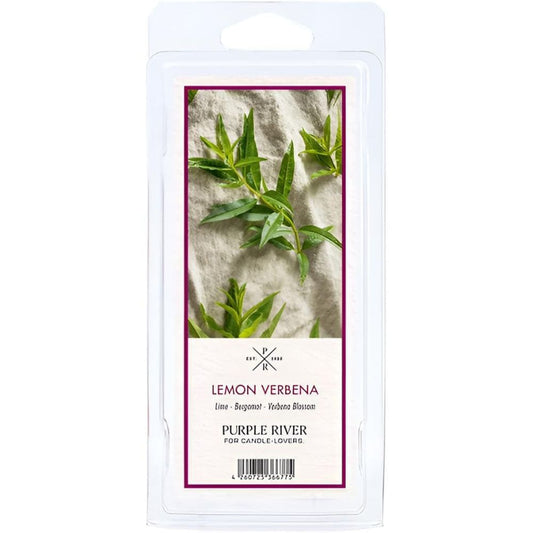 Cire parfumée de soja - Lemon Verbena Purple River 50 g