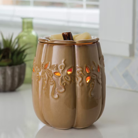 Brûleur électrique Récolte d’Automne avec fondant parfumé – ambiance automnale et chaleureuse