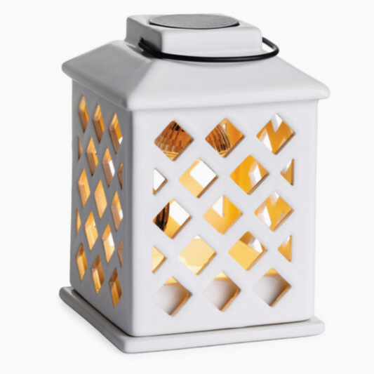 Brûleur électrique pour cire parfumée – lampe chauffe-cire Canopy Trellis Lantern