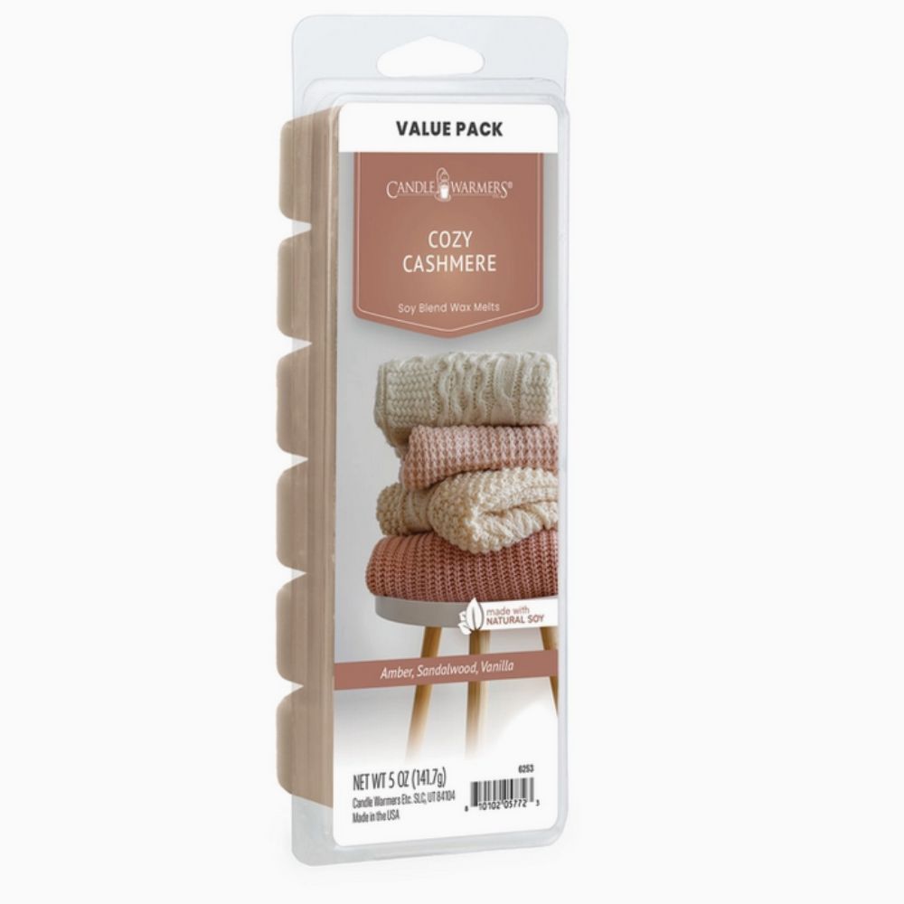 CANDLE WARMERS® Cire parfumée COZY CASHMERE 140g