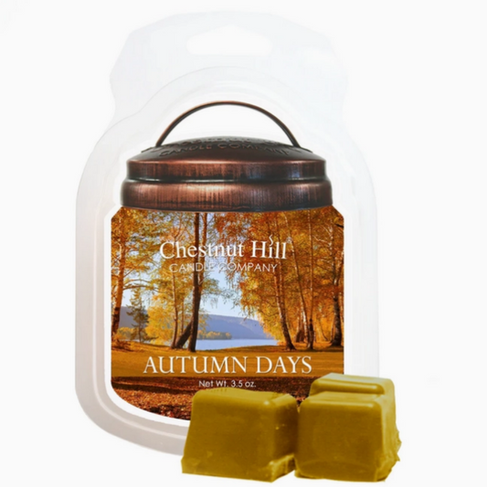 Cire de soja parfumée 99g - JOURS D'AUTOMNE - Chestnut Hill candle company