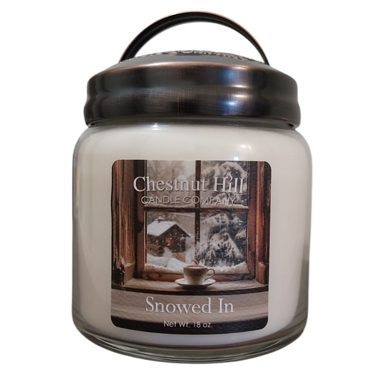 Bougie parfumée cire de soja 450g - SNOWED IN - Chestnut Hill candle company