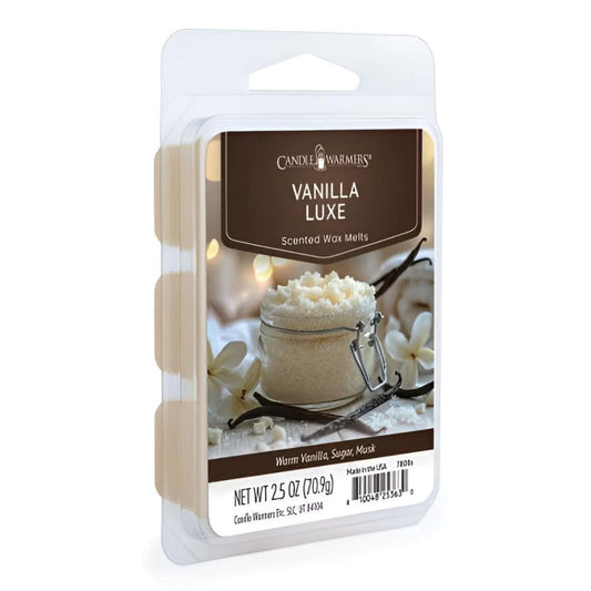Cire de soja parfumée Vanille Luxe 70 g fondant parfumé doux et chaleureux