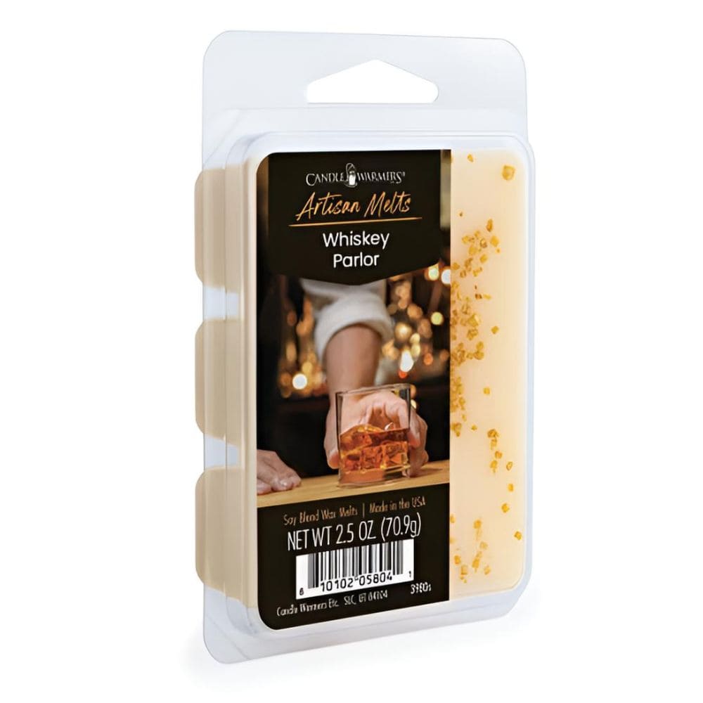 Cire de soja parfumée Whiskey Parlor 70 g fondant parfumé riche et chaleureux