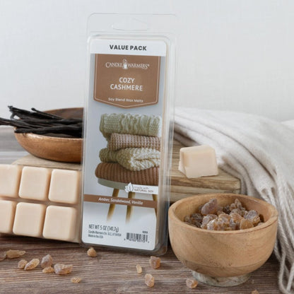 CANDLE WARMERS® Cire parfumée COZY CASHMERE 140g