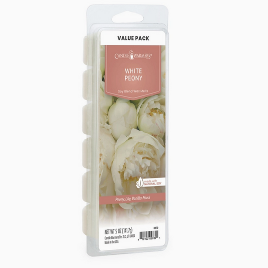 CANDLE WARMERS® Cire parfumée PIVOINE BLANCHE 140g