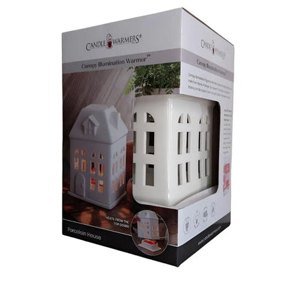 Lampe électrique chauffe-cire Canopy MAISON PORCELAINE - CANDLE WARMERS® Déco et Senteur du Monde