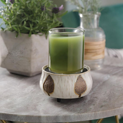 Lampe à parfum électrique 2 en 1 Bronze Leaf – Candle Warmers®