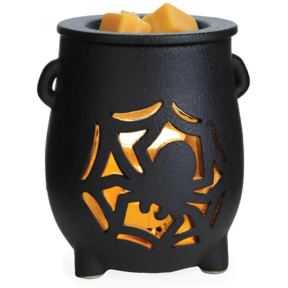 Lampe chauffe-cire parfumée électrique Chaudron Effrayant  CANDLE WARMERS® Déco et Senteur du Monde