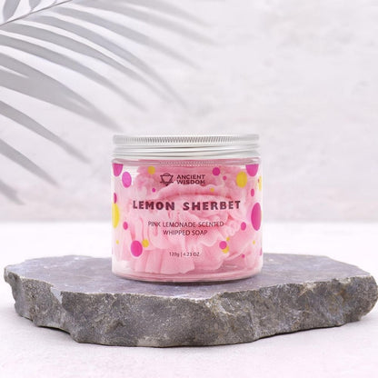 Savon Crème Fouettée 120g - Limonade Rose