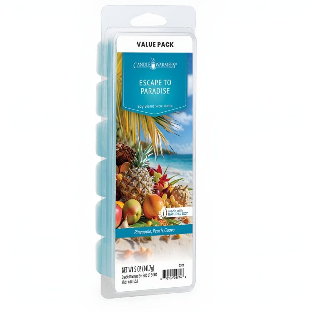 Cire de soja parfumée ESCAPE TO PARADISE 140g CANDLE WARMERS®