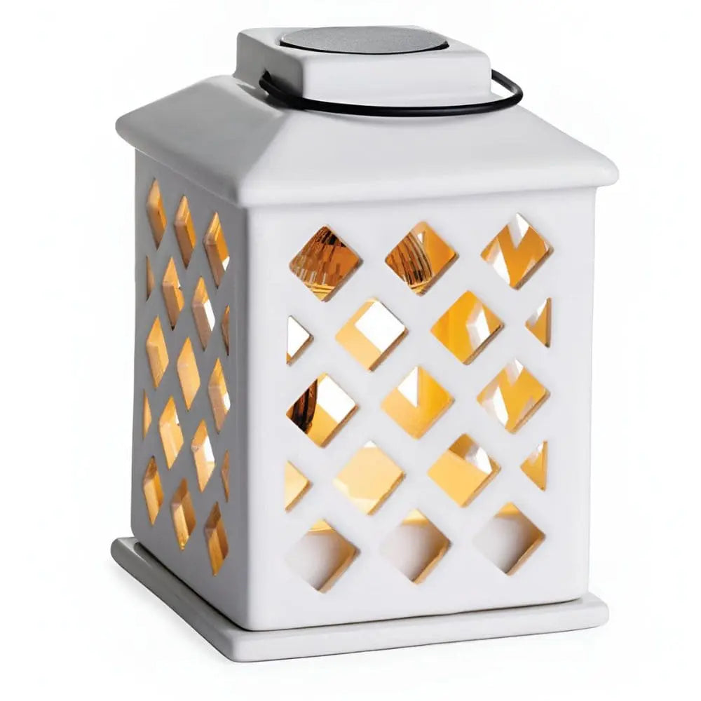 Lampe électrique chauffe-cire CANOPY TRELLIS LANTERN - CANDLE WARMERS® Déco et Senteur du Monde