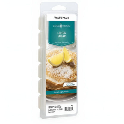 Cire de soja parfumée LEMON SUGAR 140g CANDLE WARMERS®
