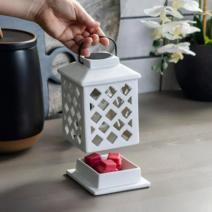 Lampe électrique chauffe-cire CANOPY TRELLIS LANTERN - CANDLE WARMERS® Déco et Senteur du Monde