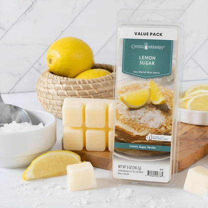 Cire de soja parfumée LEMON SUGAR 140g CANDLE WARMERS®