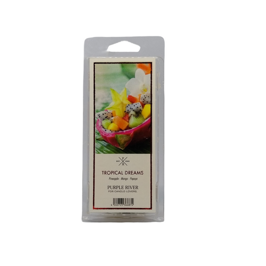 Cire parfumée de soja - Tropical Dreams Purple River 50 g