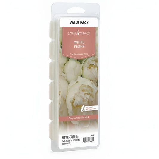 Cire de soja parfumée PIVOINE BLANCHE 140g CANDLE WARMERS®