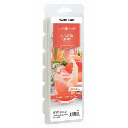 Cire de soja parfumée AGRUMES SUCRÉS 140g CANDLE WARMERS®