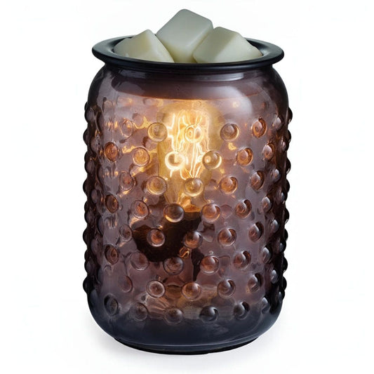 Lampe chauffe-cire parfumée électrique SMOKEY HOBNAIL Edison - CANDLE WARMERS® Déco et Senteur du Monde