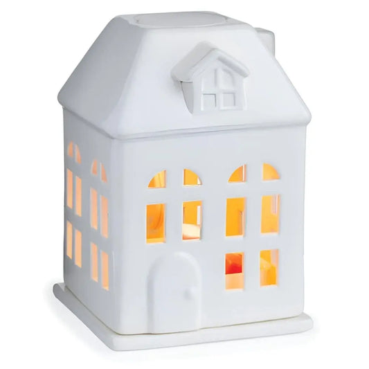 Lampe électrique chauffe-cire Canopy MAISON PORCELAINE - CANDLE WARMERS® Déco et Senteur du Monde