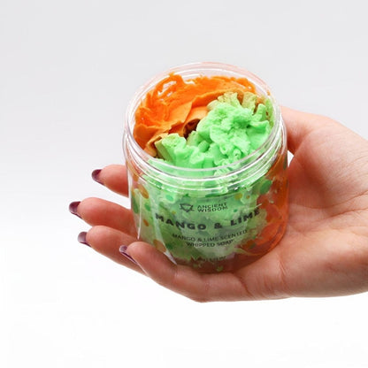 Savon Crème Fouettée 120g - Mangue & Citron Vert