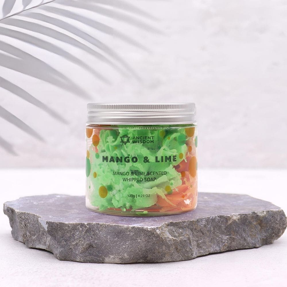 Savon Crème Fouettée 120g - Mangue & Citron Vert