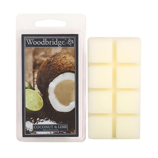 Cire parfumée Woodbridge noix de coco chaux 68 g - Coconut Lime