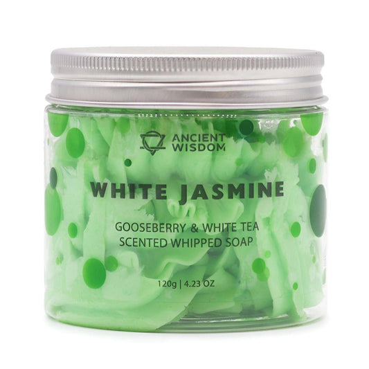 Savon Crème Fouettée 120g - Jasmin & Thé Blanc - Groseille