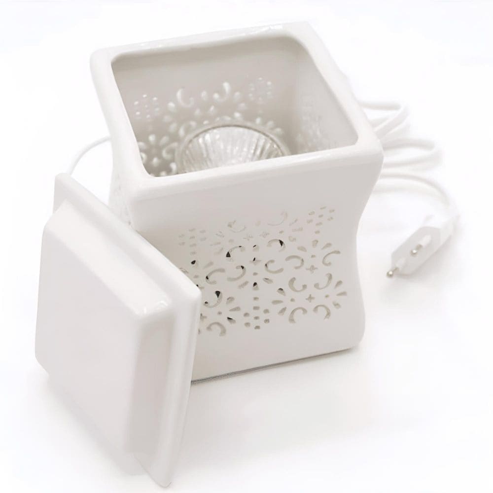 Brûle parfum électrique Nata - blanc Candle Brothers