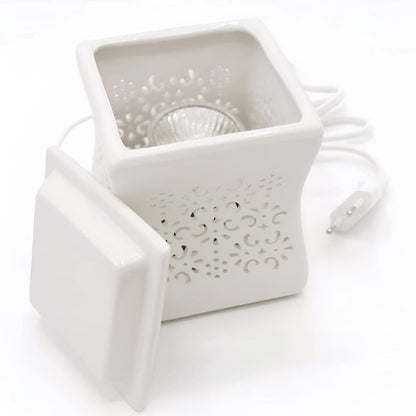 Brûle parfum électrique Nata - blanc Candle Brothers