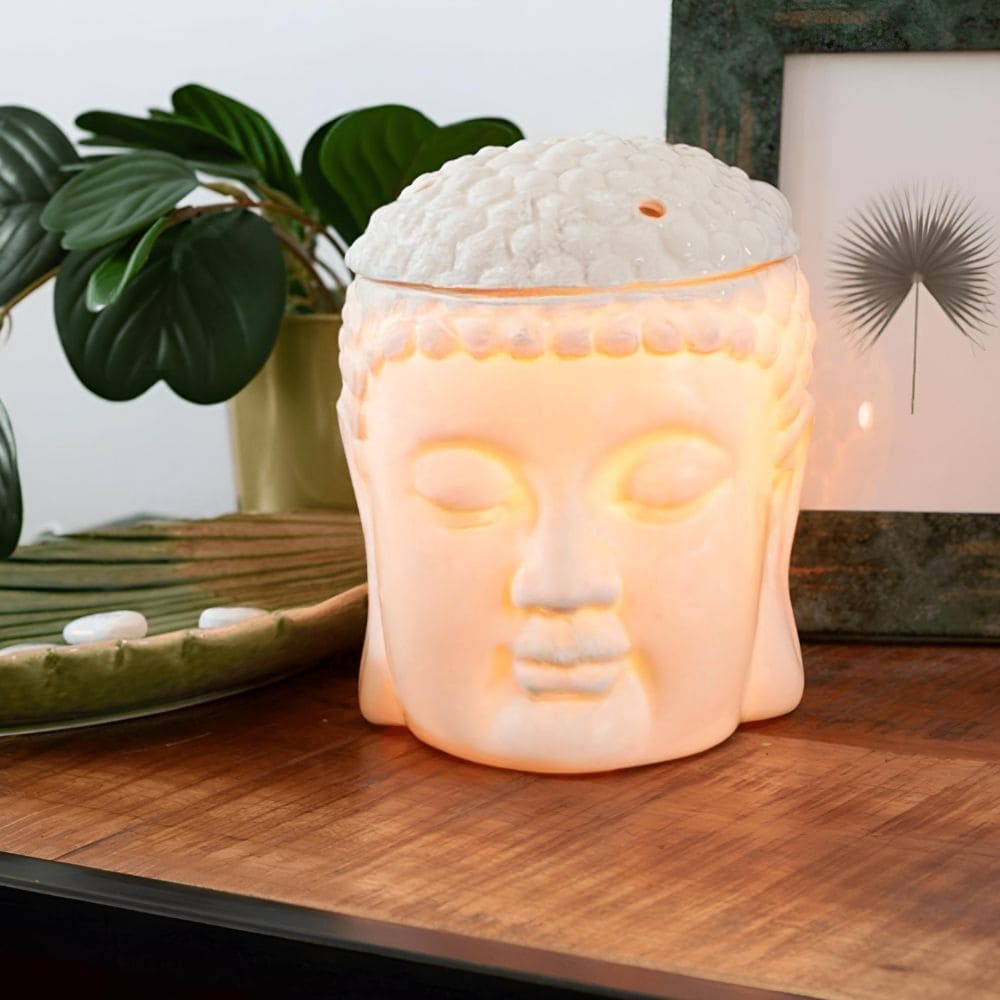 Brûle parfum électrique Bouddha céramique Candle Brothers
