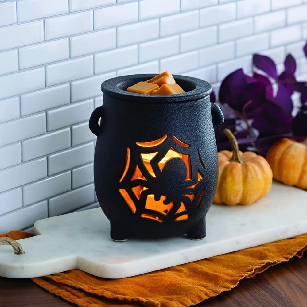 Lampe chauffe-cire parfumée électrique Chaudron Effrayant  CANDLE WARMERS®
