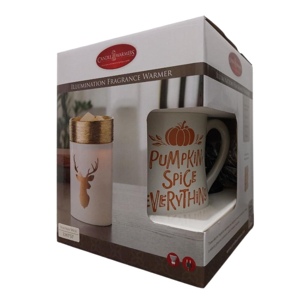 Lampe chauffe-cire parfumée électrique PUMPKIN SPICE CANDLE WARMERS®
