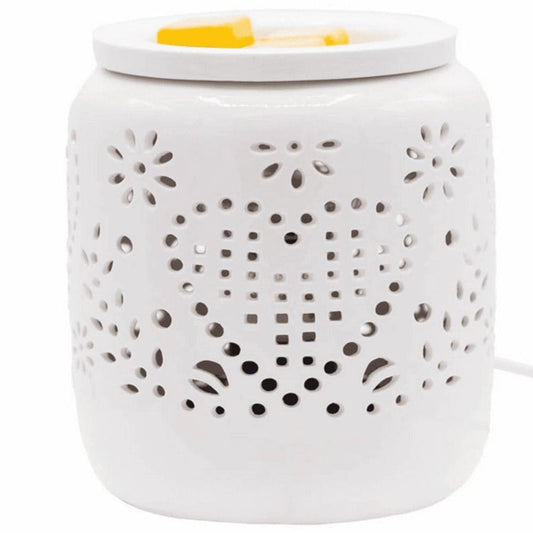 Brûle parfum électrique Romance Blanc Candle Brothers