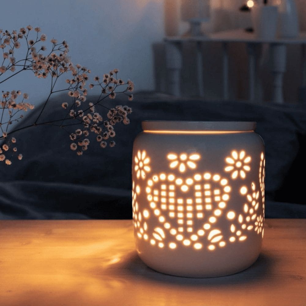 Brûle parfum électrique Romance Blanc Candle Brothers