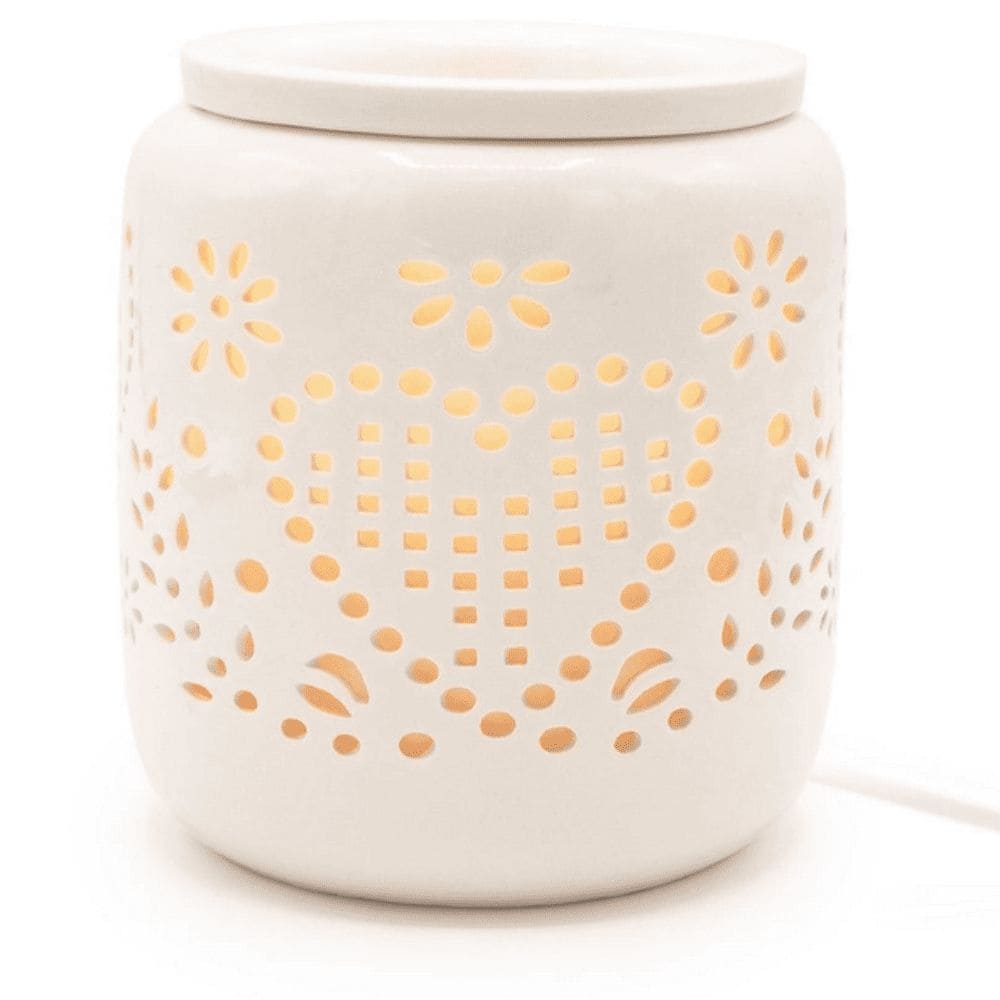 Brûle parfum électrique Romance Blanc Candle Brothers