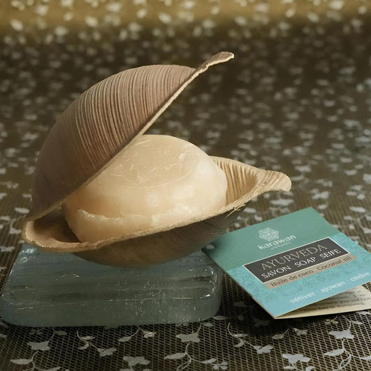 SAVON SOLIDE AYURVEDIQUE - VETIVER - 100g Déco et Senteur du Monde