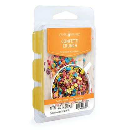 Cire de soja parfumée Confetti Crunch 70 g – Fondant Candle Warmers® Déco et Senteur du Monde